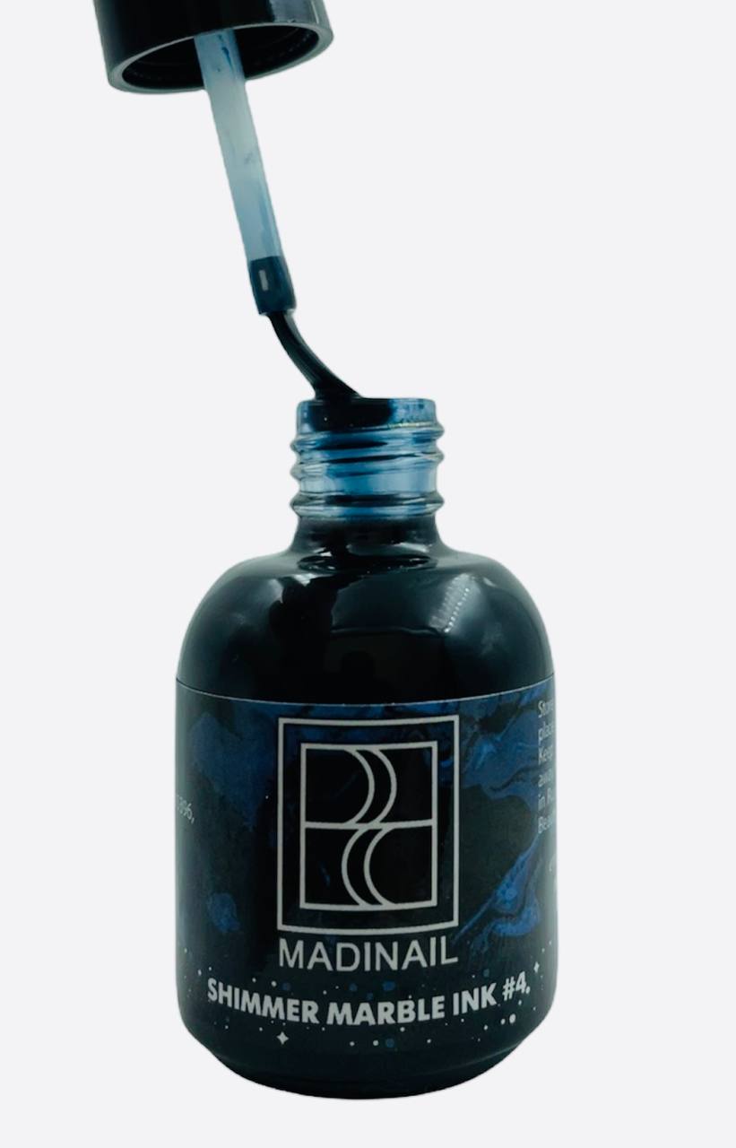 картинка Акварельные капли с шиммером №4  от магазина MADINAIL 