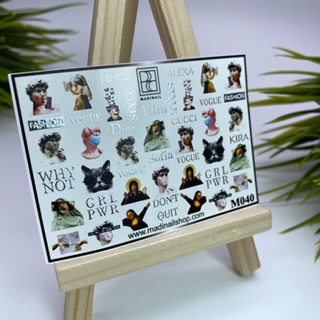 картинка Слайдер Madinail М 40 серебро от магазина MADINAIL 