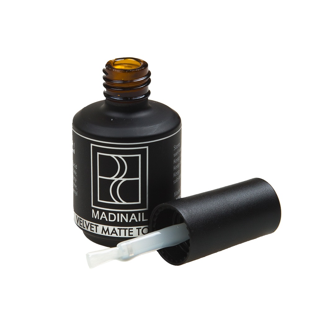 картинка Топ бархатный матовый без л/с 15 мл от магазина MADINAIL 