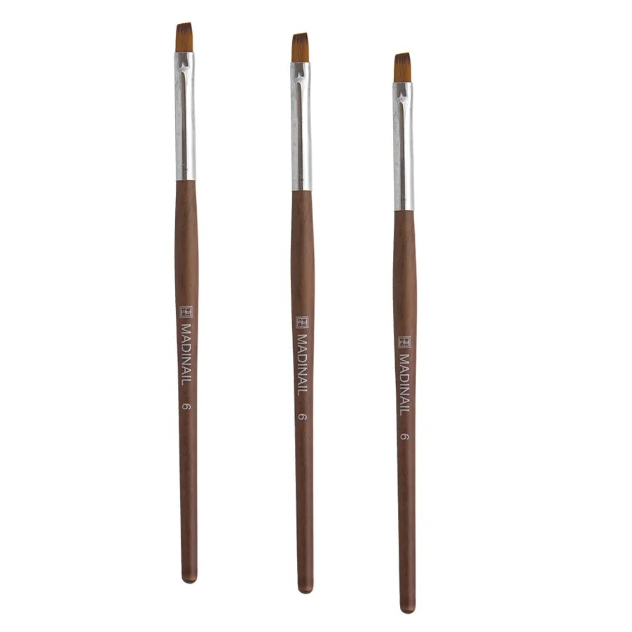 картинка Кисть скошенная #6 от магазина MADINAIL 
