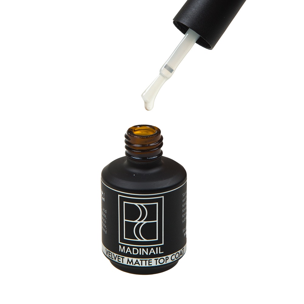 картинка Топ бархатный матовый без л/с 15 мл от магазина MADINAIL 