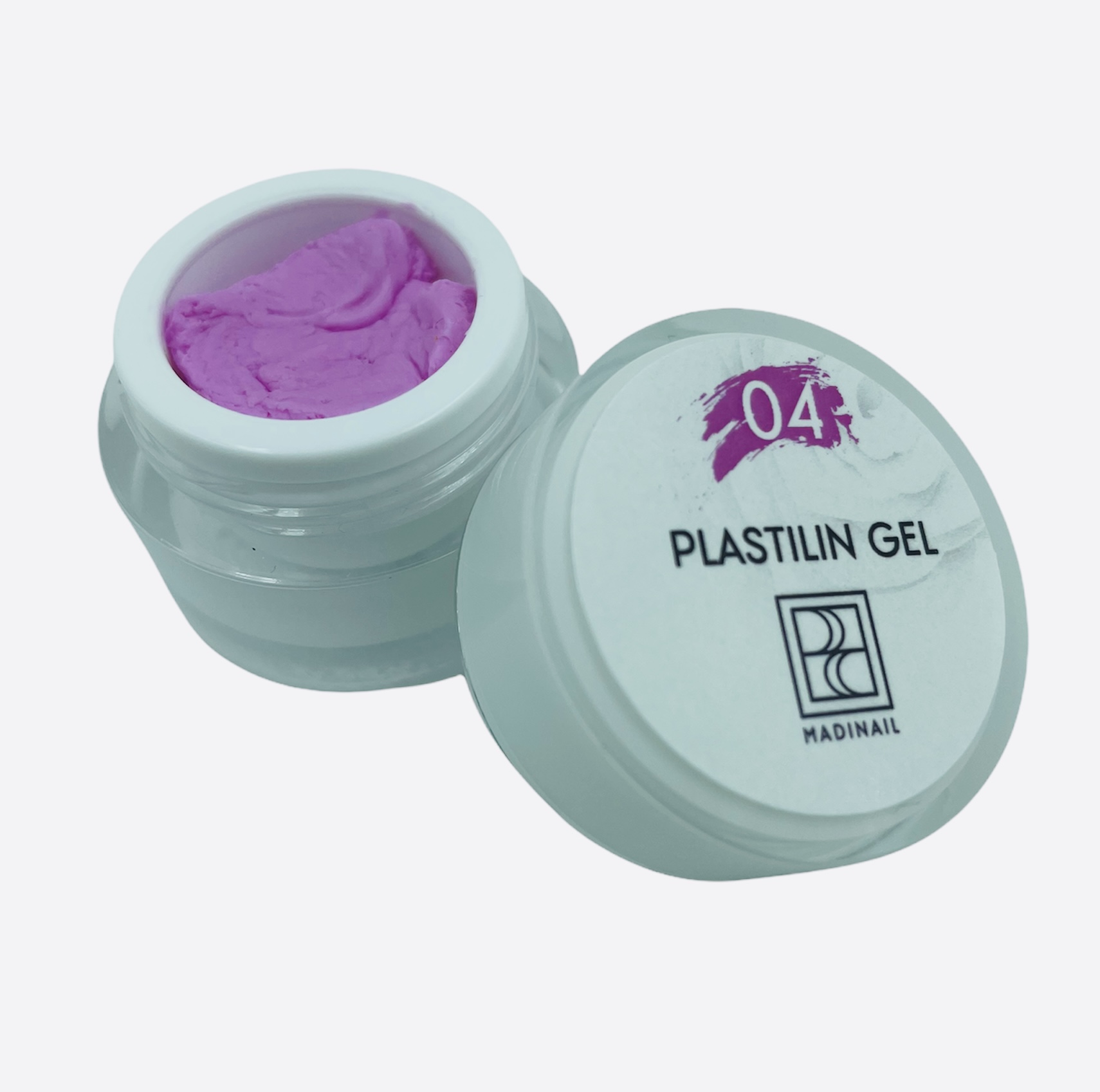 картинка Гель-пластилин №4, сиреневый, 5 гр от магазина MADINAIL 