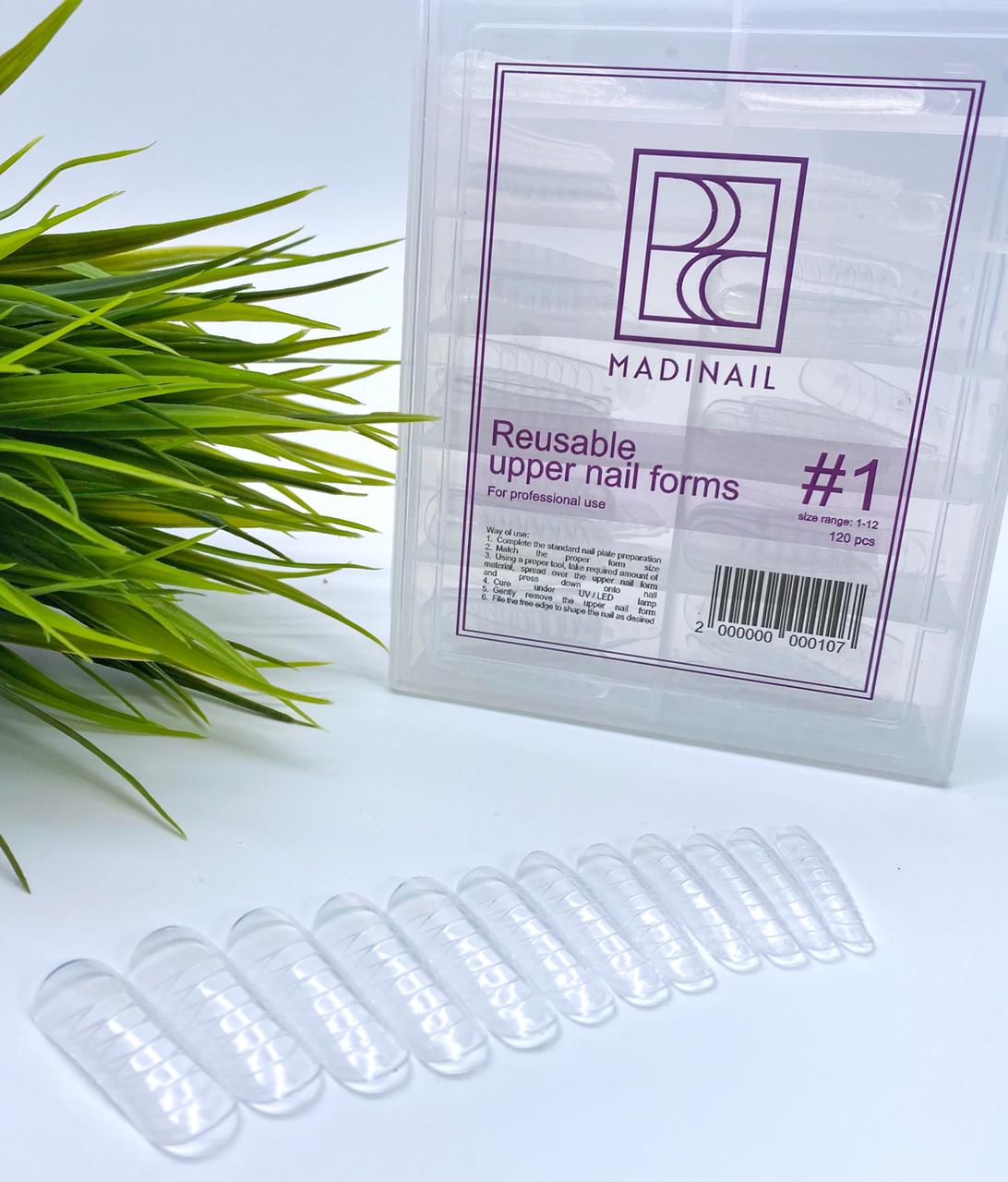 картинка Верхние формы #1, 120 шт. от магазина MADINAIL 