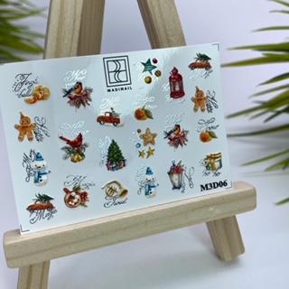 картинка Слайдер Madinail M3D 6 серебро от магазина MADINAIL 