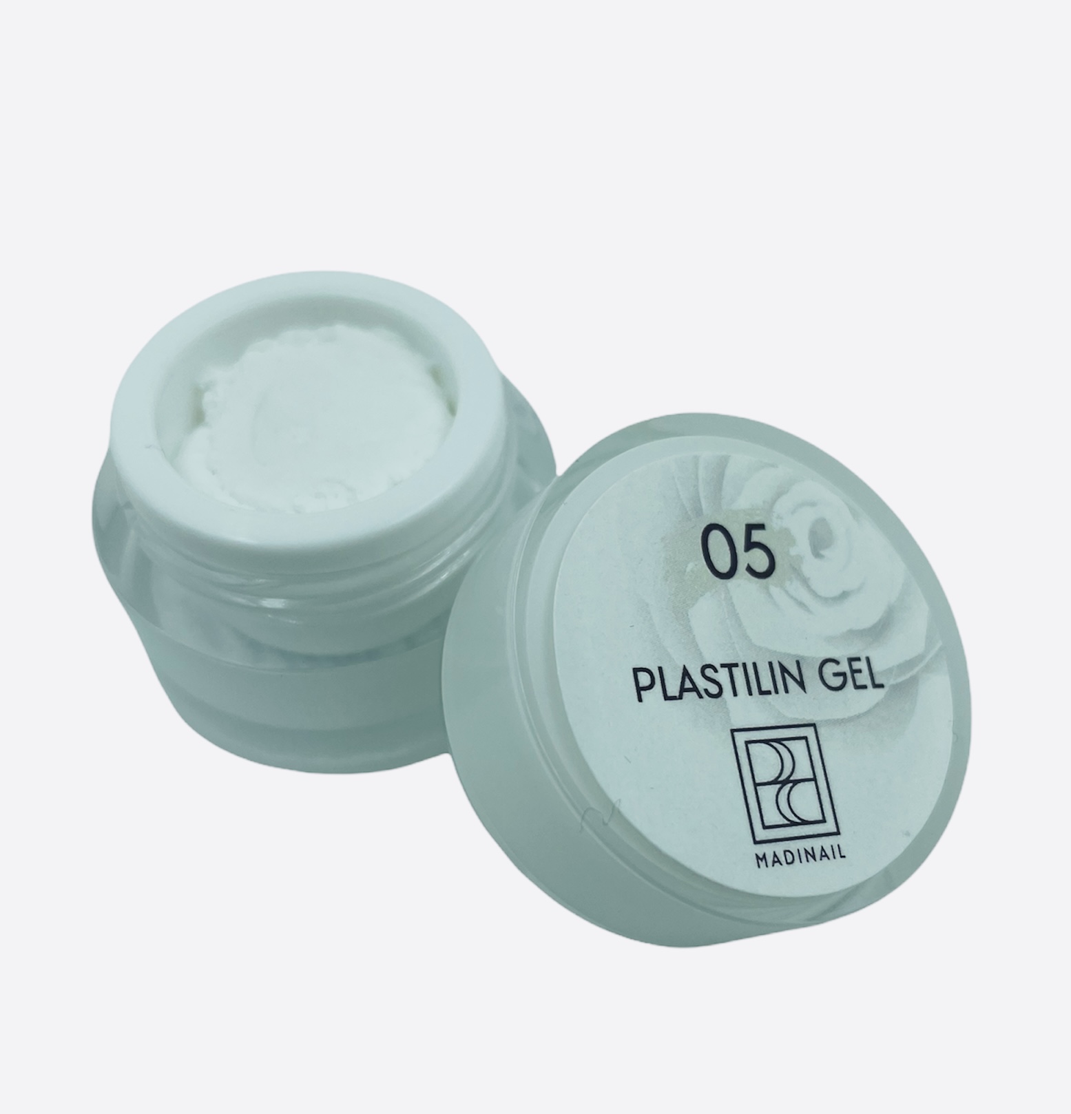 картинка Гель-пластилин №5, белый, 5 гр  от магазина MADINAIL 