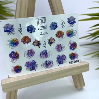 картинка Слайдер Madinail M3D 2 серебро от магазина MADINAIL 