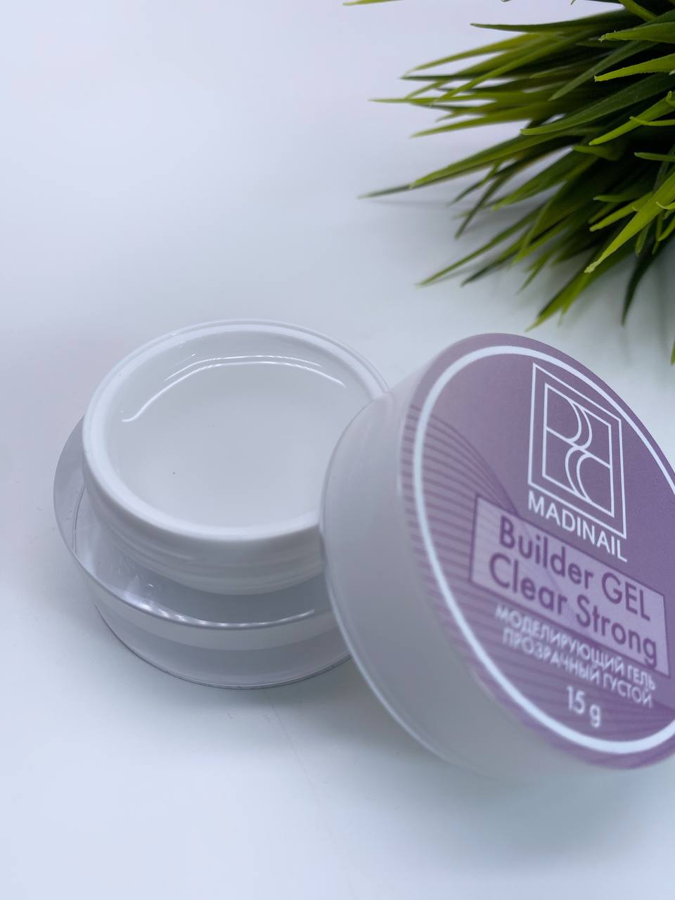 картинка Прозрачный моделирующий гель Clear Strong, 15 гр от магазина MADINAIL 