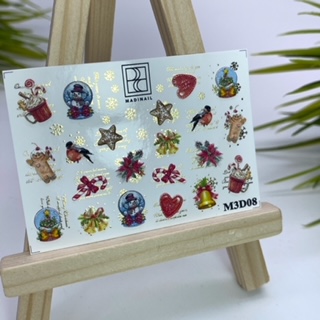 картинка Слайдер Madinail M3D 8 золото от магазина MADINAIL 