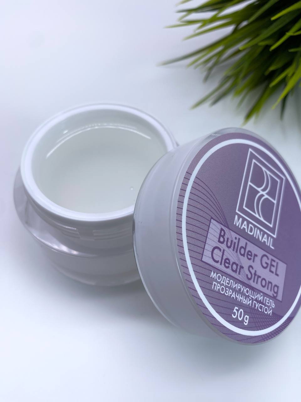 картинка Прозрачный моделирующий гель Clear Strong, 50 гр от магазина MADINAIL 