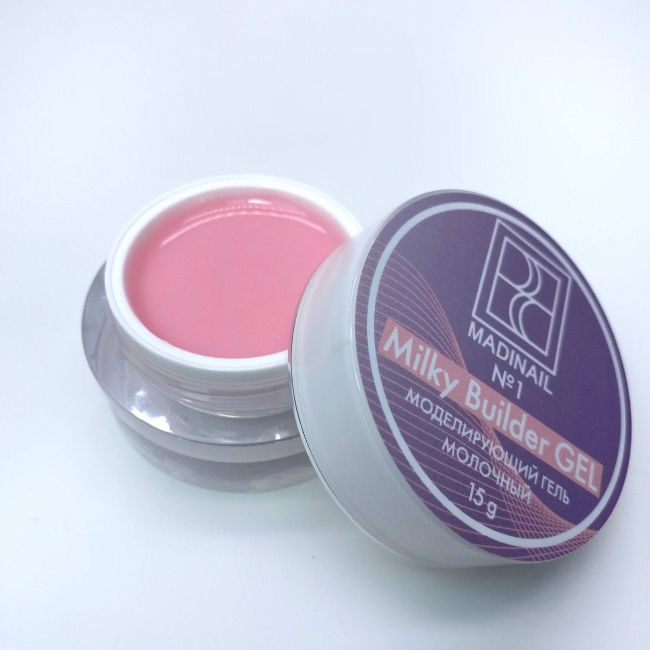 картинка Гель молочный #01, 15 гр от магазина MADINAIL 