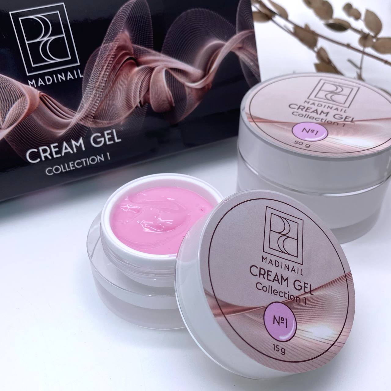 картинка Крем-гель #1, 15 гр от магазина MADINAIL 