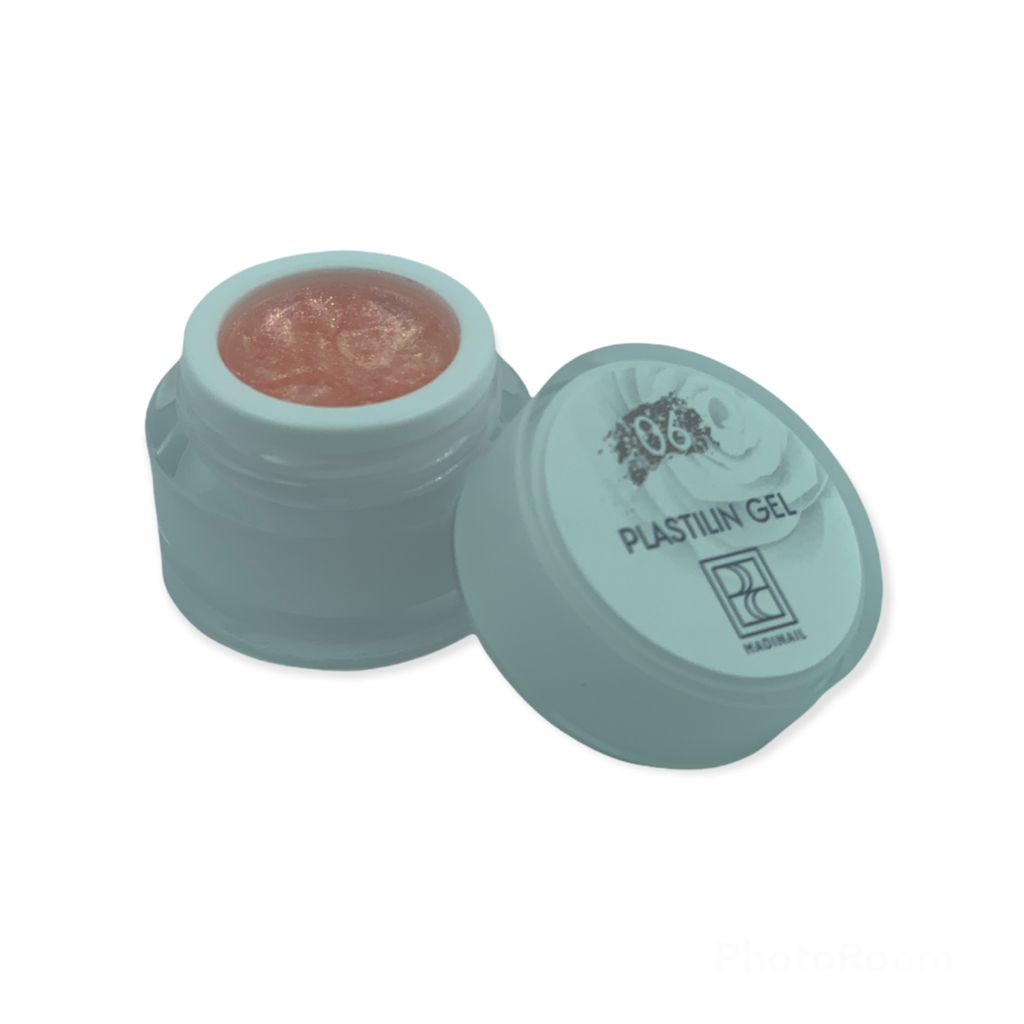 картинка Гель-пластилин №6, персиковый с шиммером, 5 гр от магазина MADINAIL 