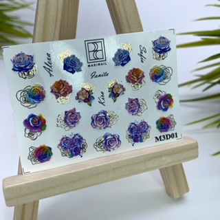 картинка Слайдер Madinail M3D 1 золото от магазина MADINAIL 