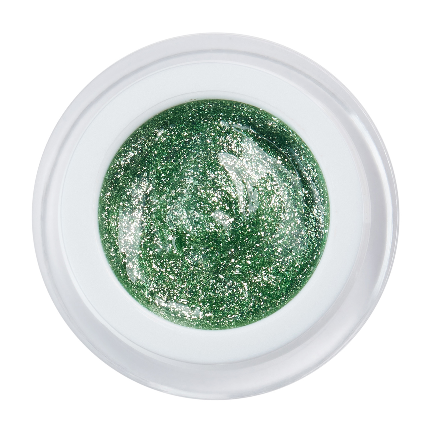 картинка Гель-глиттер #3, зелёный, 5 гр от магазина MADINAIL 