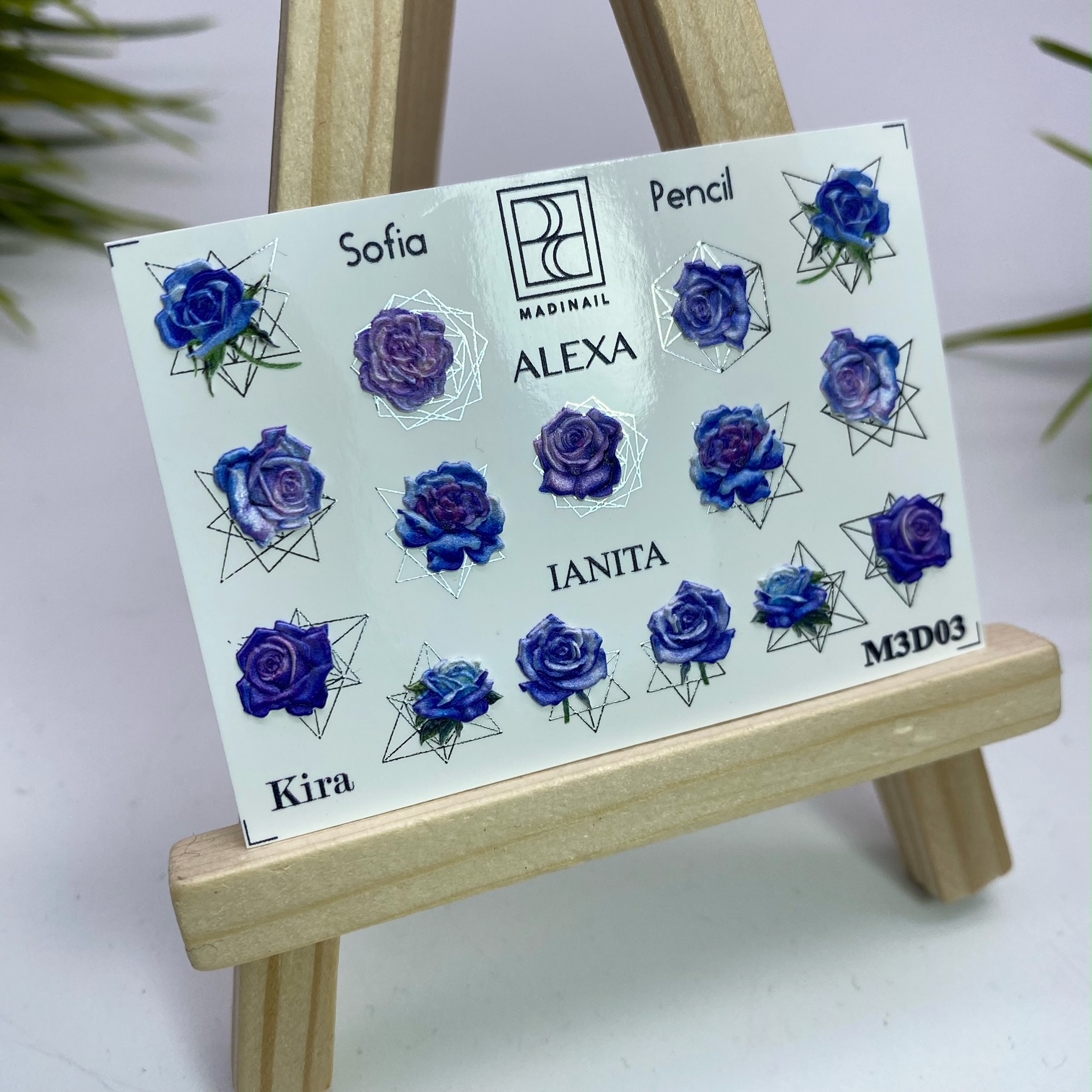 картинка Слайдер Madinail M3D 3 серебро от магазина MADINAIL 