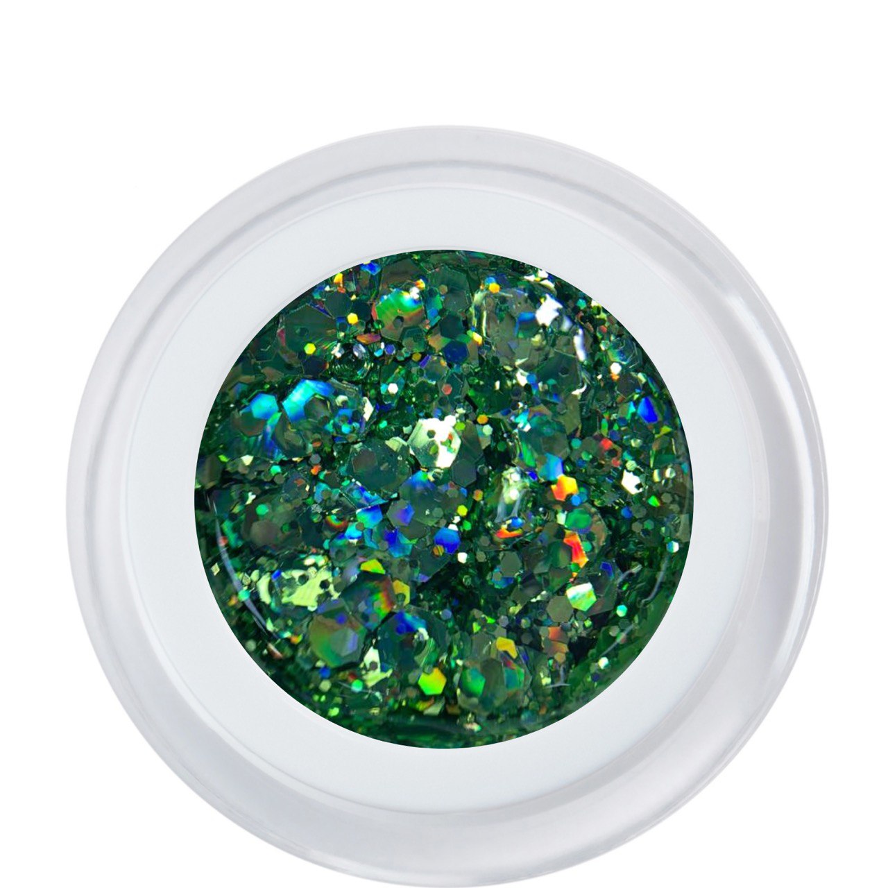 картинка Гель для дизайна Shine gel №5, зелёный, 5 мл от магазина MADINAIL 