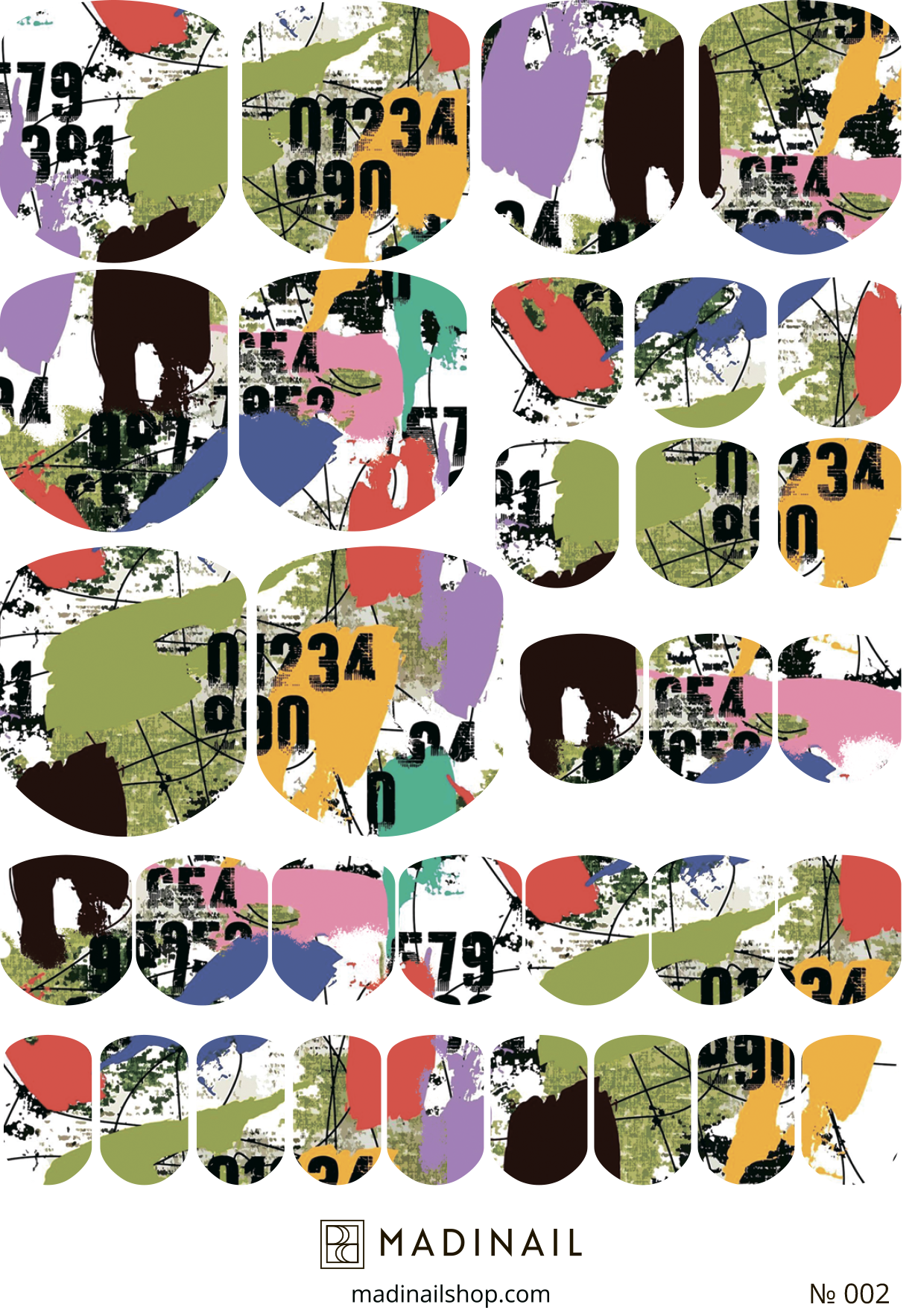 картинка Пленка для педикюра №002 от магазина MADINAIL 