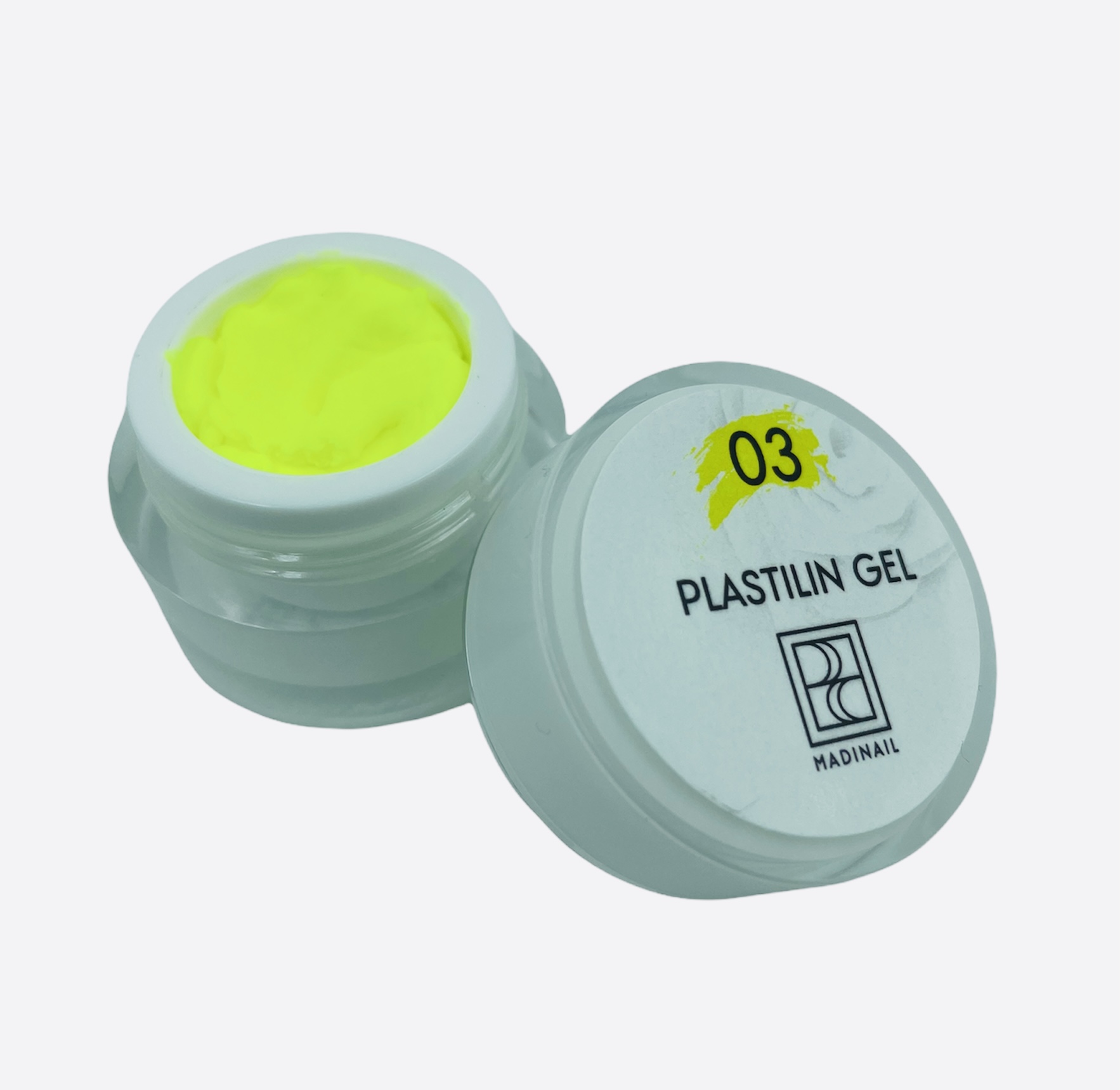 картинка Гель-пластилин №3, жёлтый, 5 гр от магазина MADINAIL 