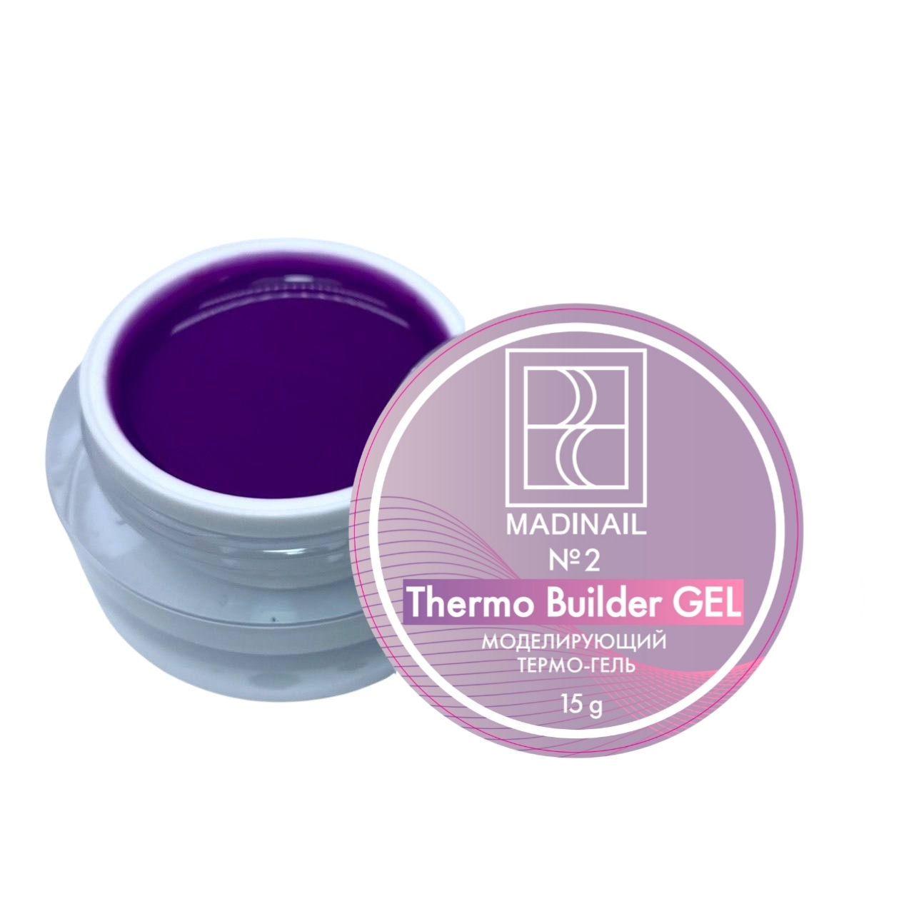 картинка Моделирующий гель THERMO #2, 15гр от магазина MADINAIL 