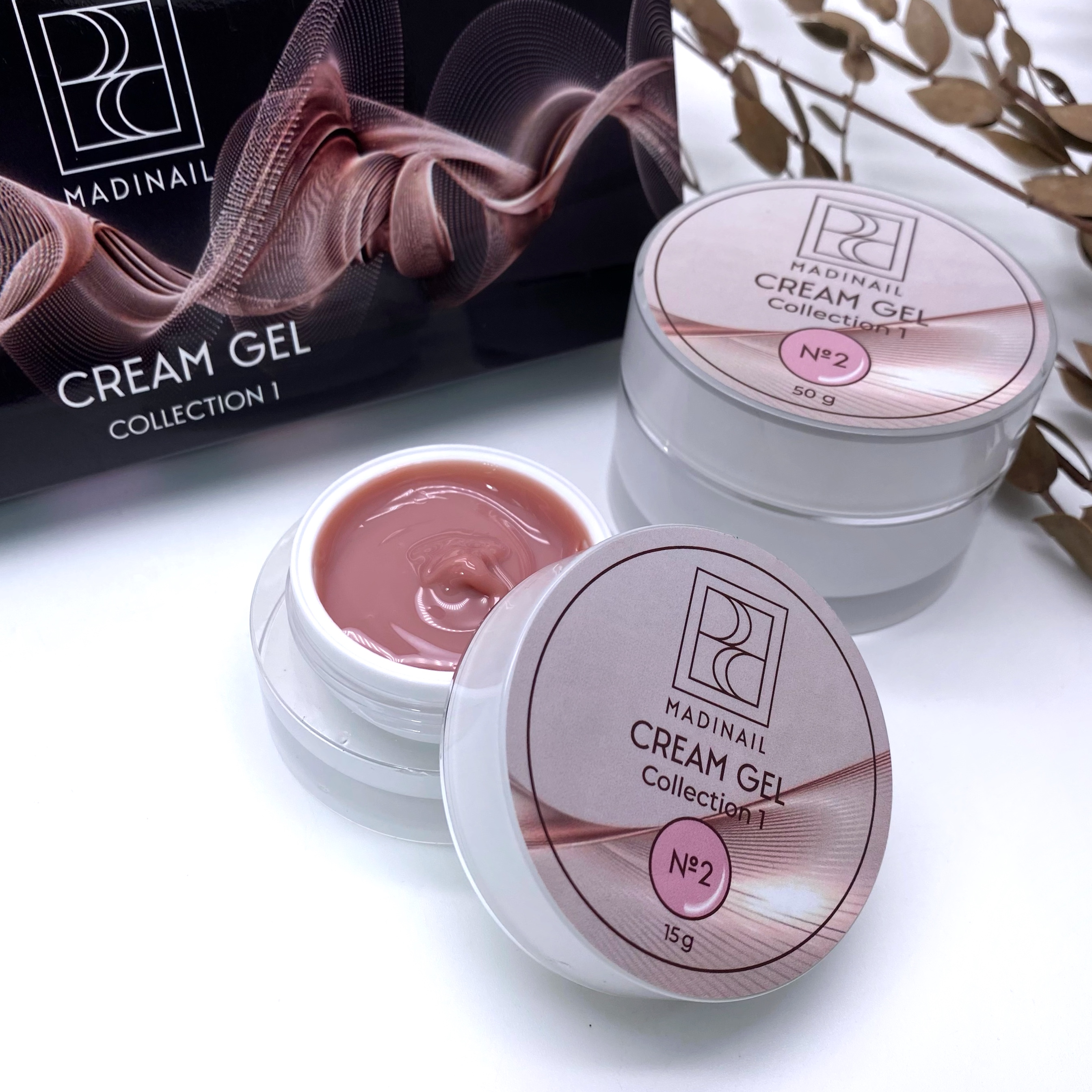 картинка Крем-гель #2, 15 гр от магазина MADINAIL 