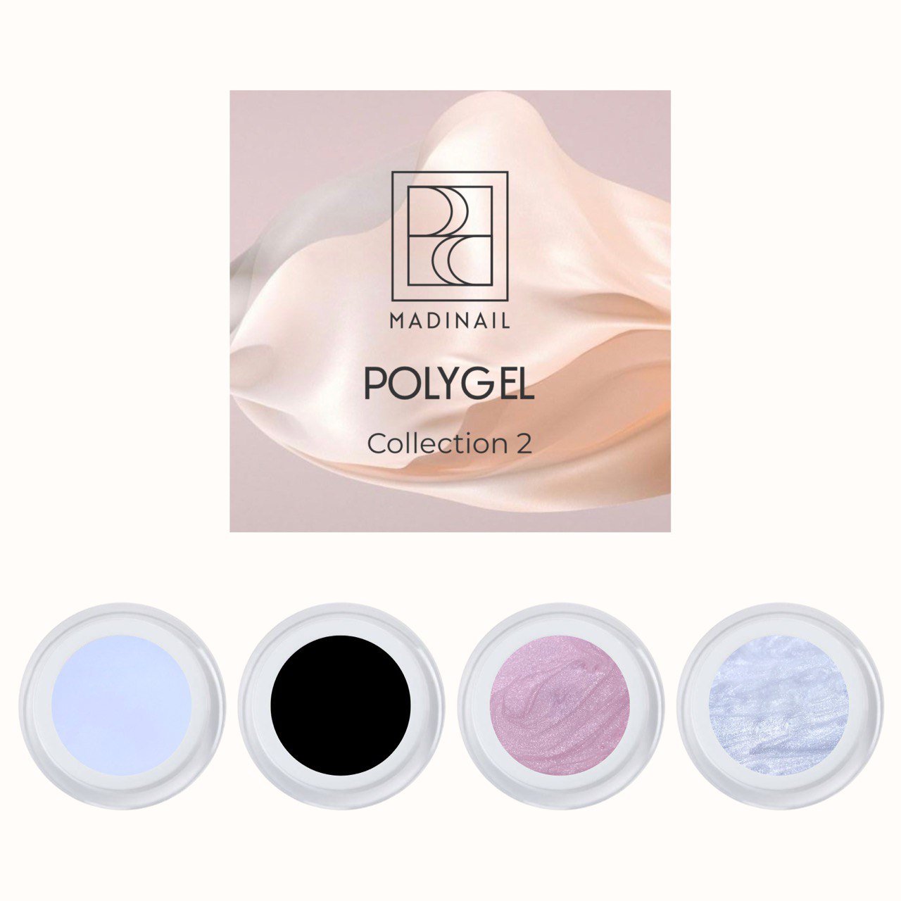 картинка Набор Polygel Collection №2 (4 шт*20 мл) от магазина MADINAIL 