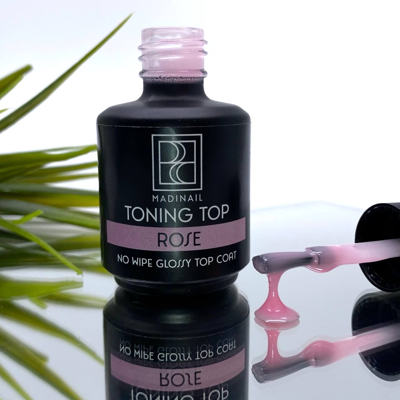 картинка Камуфлирующий топ Rose 15мл от магазина MADINAIL 
