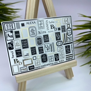 картинка Слайдер Madinail М 43 золото от магазина MADINAIL 