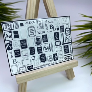 картинка Слайдер Madinail M 42 серебро от магазина MADINAIL 