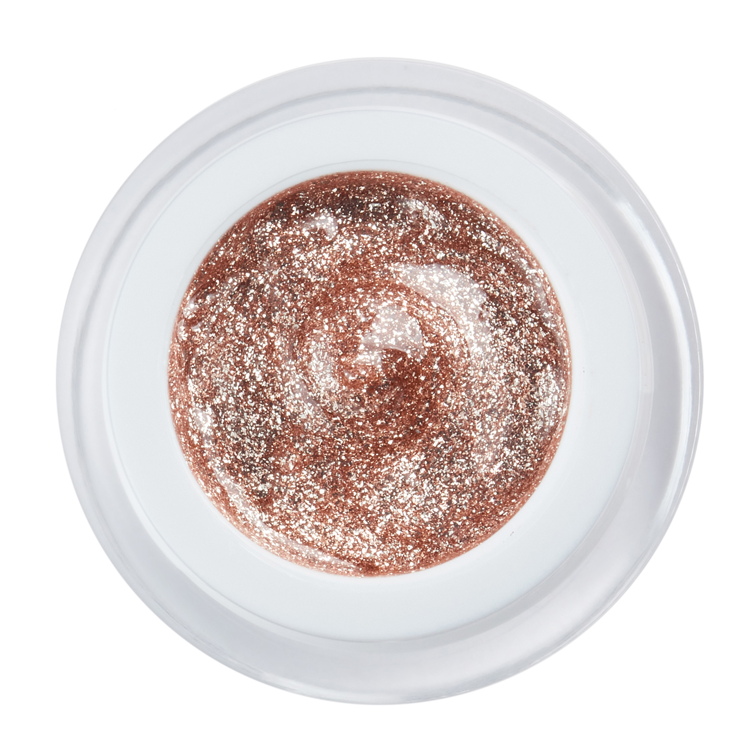 картинка Гель-глиттер #2, розовое золото, 5 гр от магазина MADINAIL 