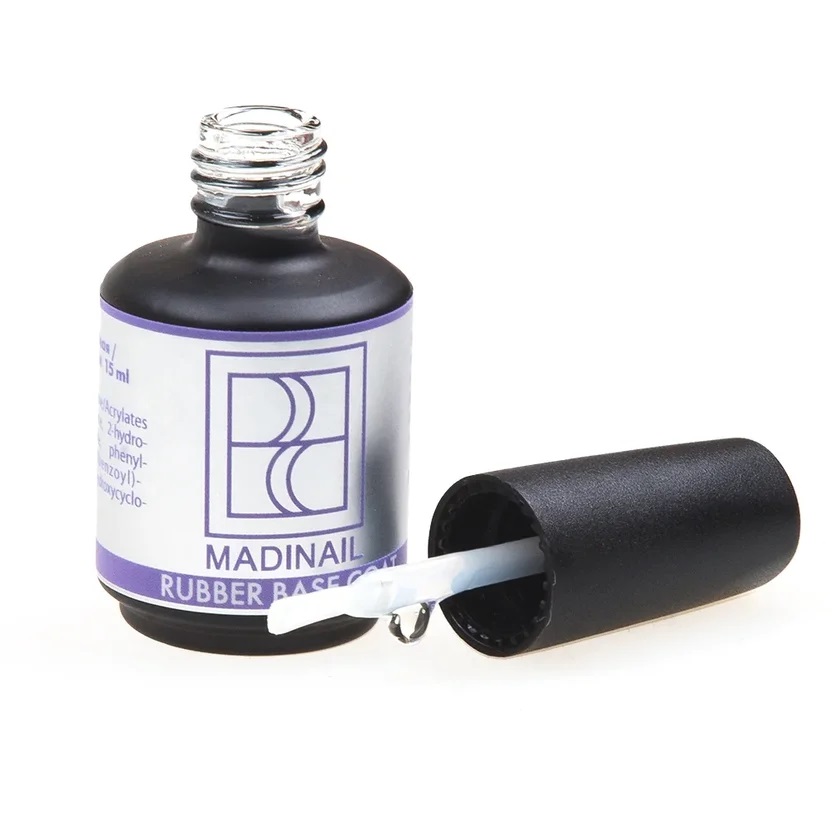 картинка База каучуковая с кисточкой 15 мл от магазина MADINAIL 
